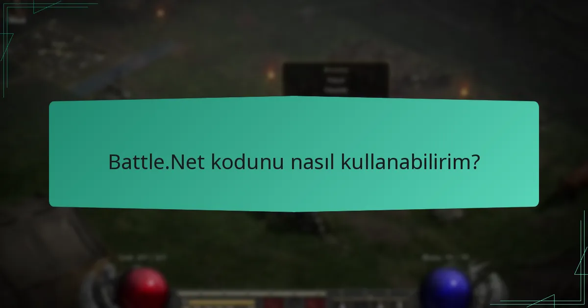 Battle.Net hesabım için hangi kurtarma seçenekleri mevcut?